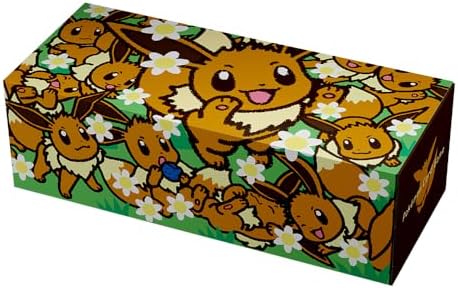 Caixa de cartas longa Pokemon Eevee Large Collection