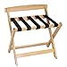 Porte-Bagages Support de Valise, Porte-Bagages en Bois, Valise familiale Pliable Sac à Dos Support de Porte-Bagages Support à Chaussures-adapté à Vos touristes et à Votre Chambre d