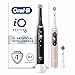 Produktbild Oral-B iO Elektrische Zahnbürsten, 2 Stück, Schwarz und Rosa, Griffe mit schwarzem und weißem Display, Bluetooth, 3 Aufsteckbürsten