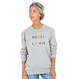 Livraison gratuite We Are Family Sweat Femme - Merci La Vie Waf - Taille: XS