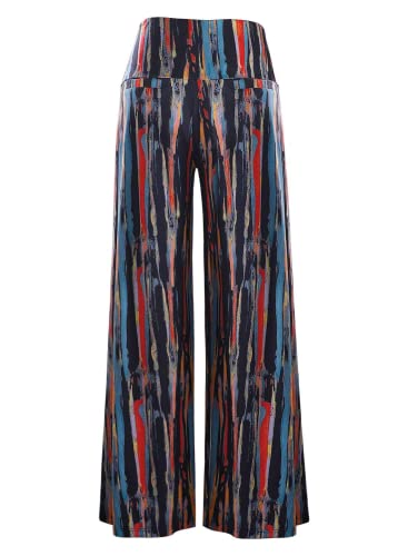 Arolina Women's Stretchy Wide Leg Palazzo Lounge Pants Casual Comfy High Waist Palazzo Pants