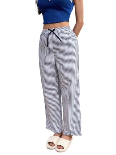 Vêtements de nuit pour femme premium OOMPH! Pyjama rayé au raffinement quotidien
