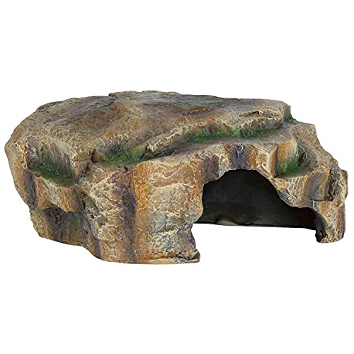 TRIXIE Caverne pour reptile, 16 × 7 × 11 cm - endroit idéal pour s'isoler,