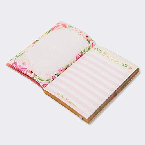 Frame Company Bride's Notes-Floral-A6 Notebook for Carrying in Your Handbag-Matches The Rachel Ellen Wedding Planner, Paper, Multicolour, 30 x 23 x 1.5 cm