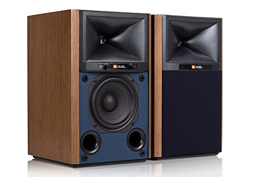 JBL 4305P / 1ペア / パワードスタジオモニター/ブックシェルフ型 / 133mmウーファー / Wi-Fi・Bluetooth対応/リモコン付き/ウォールナット / JBL4305PWALJN