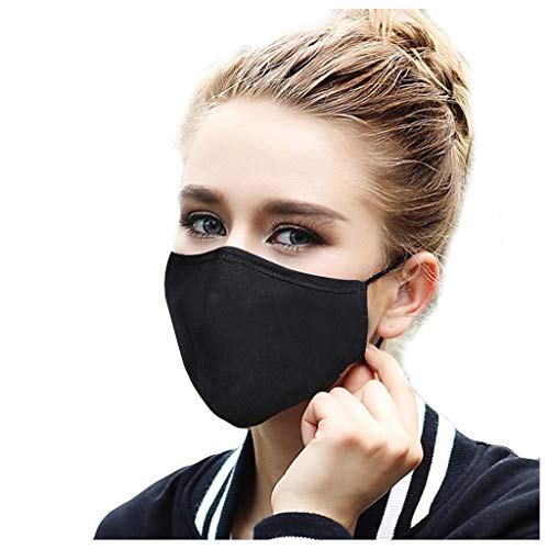 SCHOLIEBEN Pm2.5 Cotton Lovers ReutilizacióN De CarbóN Activado Lavable Deportes Al Aire Libre negro-1PC 1PC