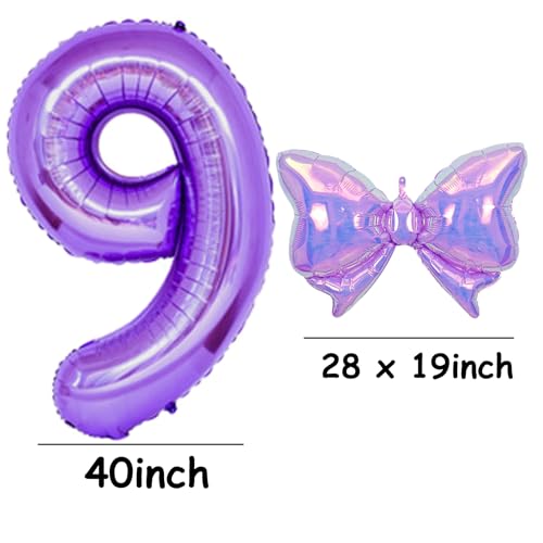 Image of Happy birthday Big Number Balloons Foil Birthday Balloon Number Balloons Happy Birthday Party Decorations Kids and Wedding Party Supplies (9)