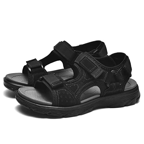Sandals Men Leather Sandals for Men Sandals Beach Men Sandals Male Shoes Big Size(39)