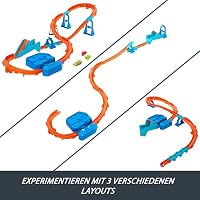 Hot Wheels Track Creator Boosted Jump Speedway Set und Spielzeugauto – Ansicht 4
