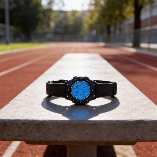 Cronómetro digital para árbitro de fútbol con luz y memoria miniatura 3
