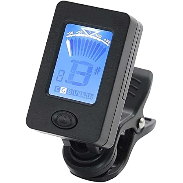 Tuners Guitar Tuner Clip-On Electronic Tuner Guitar Bass Violin Ukulele Guitar Tuner