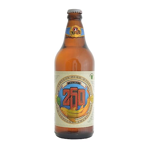 Kit c/ 6 Unid. Cerveja Pilsen Puro Malte Com Dry Hop Dama Bier 250 600 Ml