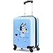 Bluey Suitcase Kids Toddlers Hard Shell Luggage Travel Case 4 Wheels Handle 49cm x 33cm x 22cm 30L Holiday Travel Essentials