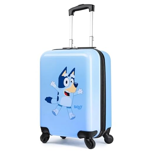 Bluey Kids Rolling Suitcase for Travel