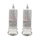 NUOBESTY 2 Stück Led -kerzen Hochzeitskerze Elektrische Fensterkerzen Geführtes Kerzenlicht Kerzenlampen Geführte Kerzenlichter Geburtstagskerzen Für Kuchen Transparent Plastik