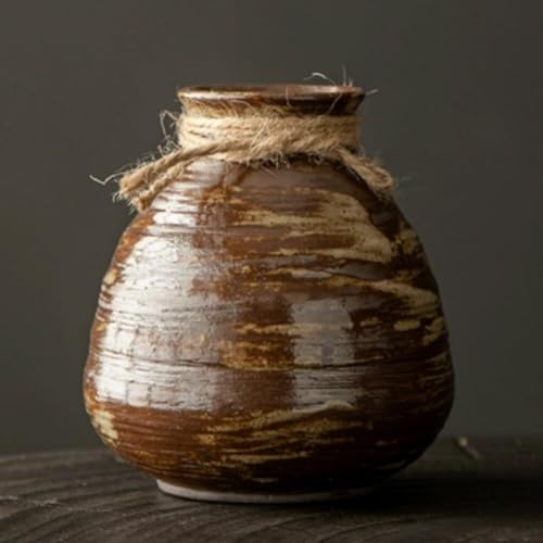 Petit vase fleur céramique pour une touche zen sur la table du salon