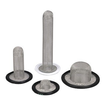 RubberfabSSG-E-S-300/16SS Rubber-fab Sock Screen Gasket, Epdm, 16-ss Mesh, 0.75 Length, 3 Clamp Size