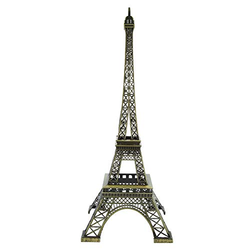 EVTSCAN 38cm Paris Eiffelturm Eisen Handwerk Architektur Modell Statue Desktop Haushalt Home Schlafzimmer Dekoration Kunst Geschenk