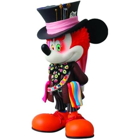 Amazon Vcd ミッキーマウス As マッドハッター ノンスケール Pvc製塗装済み完成品 フィギュア ドール 通販