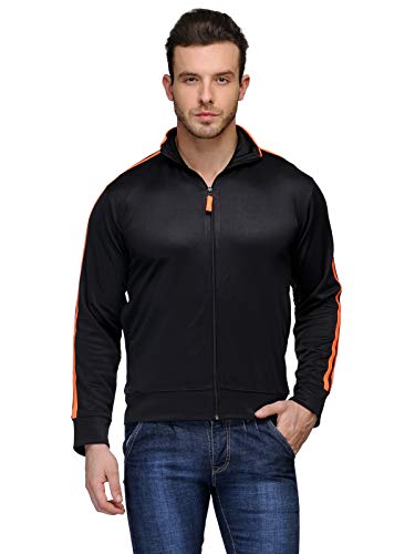 Image of Scott International Men's Polyester Standard Dryfit Jacket Wrinkle Free (Stripes)