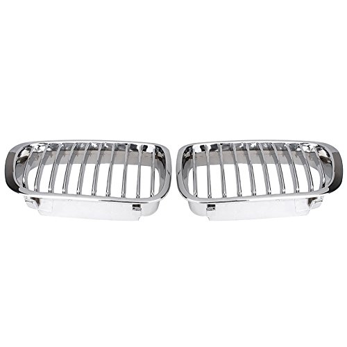 Grille de calandre centrale pour BMW E46 Berline 4 portes de 1998 à 2001 en finition chrome élégant