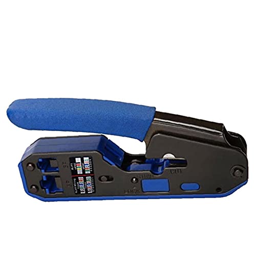 Crimper Tool voor RJ45 Connectoren 8 P 6 Crystal Wire End Krimptang Pass Door Stripper Kabel Crimper Precisie krimpen - Image 4