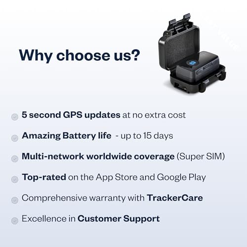 Spytec Atlas GPS Tracker for Vehicles & Kids | Up to 14-Day Battery Life | Waterproof Magnetic Case, Geofencing, Portable Real Time Mini GPS Car Tracker w/Lifetime Support | Subscription Required