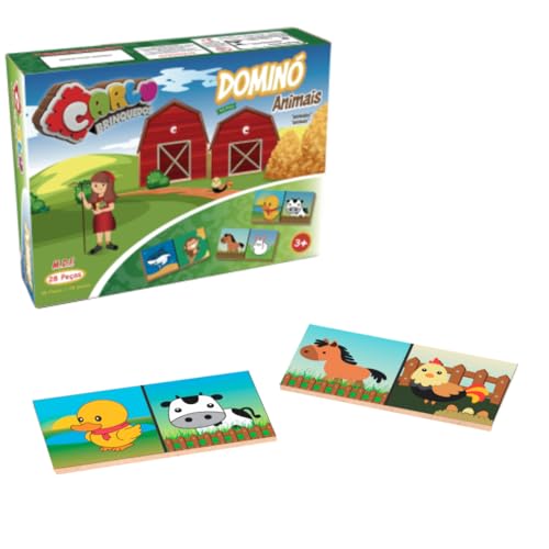 Jogo de Dominó Animais