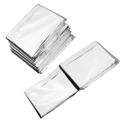 HOOTNEE 5pcs Silver Emergency Blanket 210x160cm for Outdoor Survival
