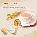 52USA Des cookies de fortune, Vanilla Flavor, 96 Count Fortune Cookies en vrac emballés individuellement, Premium USA Cookies faits, frais et croustillants 16oz, Parti & Préférés de la Saint-Valentin, gâteries pour enfants, collations du Nouvel An chinois