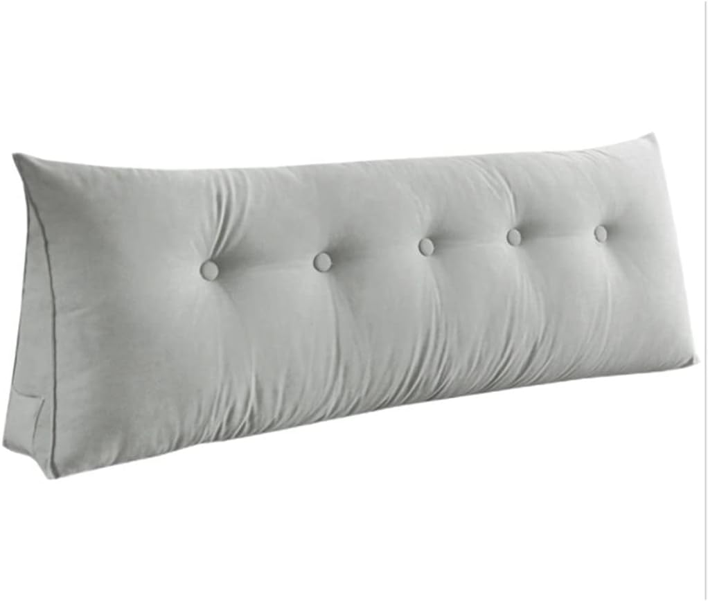 Removable Home Bedroom Triangle Bedside Filling Pillows Washable Sofa Bed Back Support Cushion Tatami Backrest Lumbar Pillow