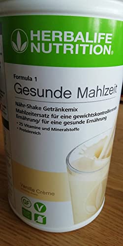 MQ Modern Quality Fórmula 1-batido sabor crema vainilla 780 g, blanco/verde