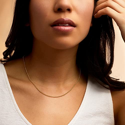 Ross-Simons Rs Pure 2.5Mm 14Kt Yellow Gold Rolo-Link Necklace. 18 Inches #TOP2