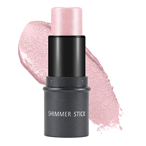 Boobeen Highlighter Makeup Stick Highlighter Bronzer Stick Glow Face Illuminator Highlighter Contouring Stick Waterproof Long-Lasting #TOP1