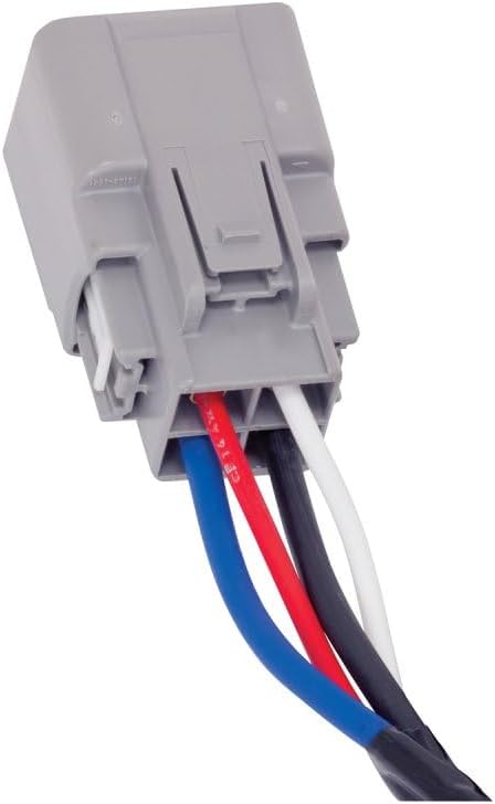 Tekonsha 8507120 Brakeman IV Time-Delay Brake Controller for Trailer with 1-4 Axles and 302400 Trailer Brake Controller Custom Harness for RAM 1500/2500/3500