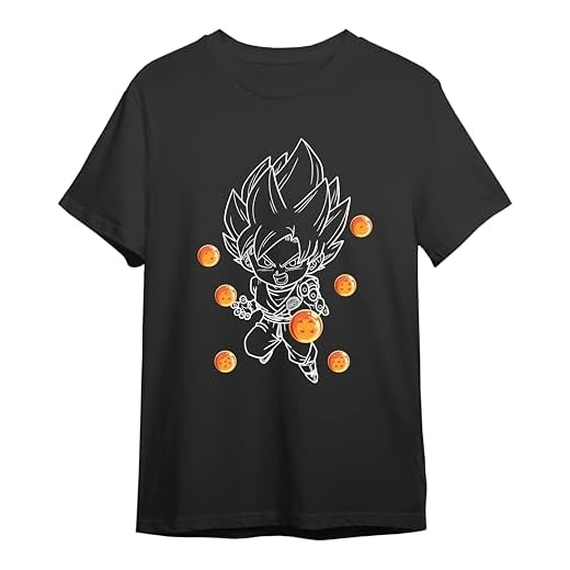 Comic Studio Dragon Ball Super Camiseta | Goku | Negro | M T-Shirt, Unisex
