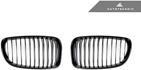 AutoTecknicReplacement Gloss Black Front Grilles - E82/E88 1-Series & 1M