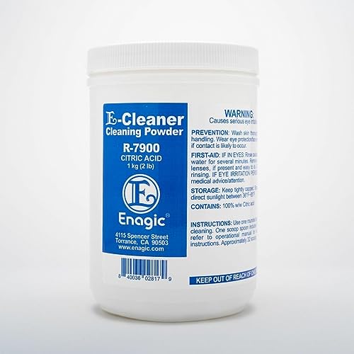Compatible avec Enagic Kangen Leveluk E-Cleaner Poudre de Nettoyage Joint Contenant 32 Utilisations