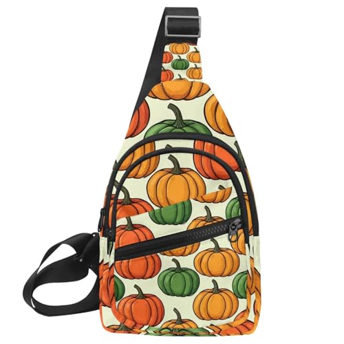 Sac à dos bandoulière Helloween Pumkins_115 pour vos balades urbaines et voyages