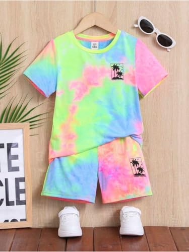 Image of THIIYA KIDS Boys Cotton Co-Ord Set | Printed T-Shirt & Shorts | Soft Comfortable Summer Wear for Kids