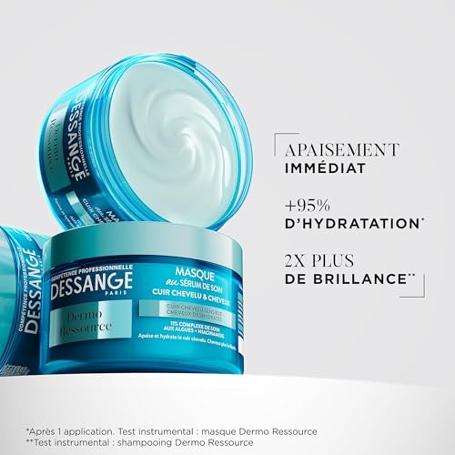 Coffret Dermo Ressource DESSANGE Shampoing Masque Hydra-Apaisant