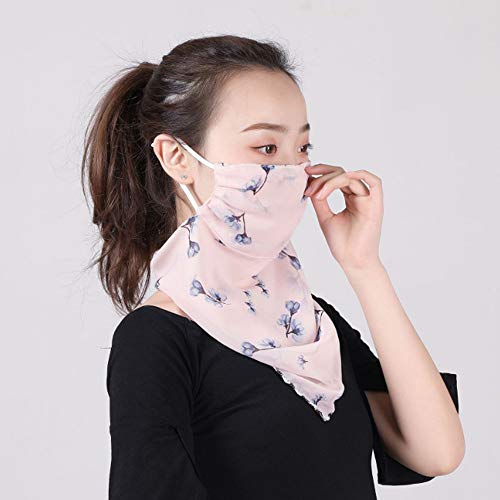 1 Peça Protetor Solar UV Protetor Solar Rosto Pescoço Cachecol Lenço À Prova de Vento Protetor Solar