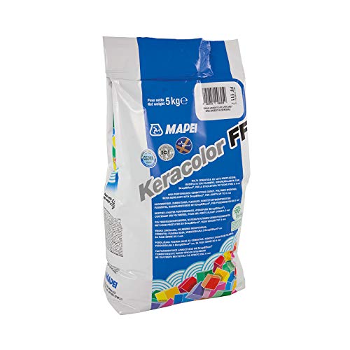 Keracolor FF Flexfuge fijne voegmortel, flexibele voegenmortel, voor voegen van 2 tot 6 mm (1 zak 5 kg) (5 kg zak jasmijn)