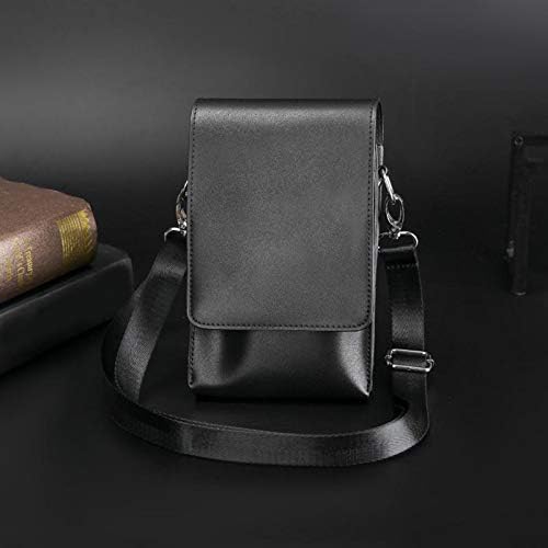 joyMerit Pro Barber Scissors Holster Hairdressing Holder Pouch Leather Waist Bag - Black