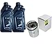 Produktbild für BMW Motoröl 6l MANN Ölfilter W 1254 x 5er F10 F18 E60 E39 I3 I01 Z8 E52 E36