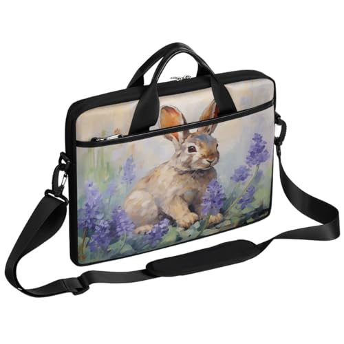 Bolso laptop con diseño floral para 15 pulgadas miniatura 1