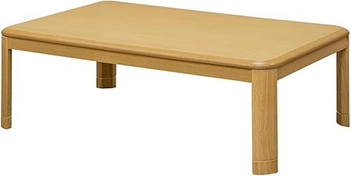 Cスタイル こたつ 長方形 120 テーブル 単品 510W石英管ヒーター 座卓 継ぎ脚 120×80cm コタツ 炬燵 ナチュラル 一人暮らし 省スペース 和風 シンプル 中間スイッチ cs-1168NAA（Amazon）