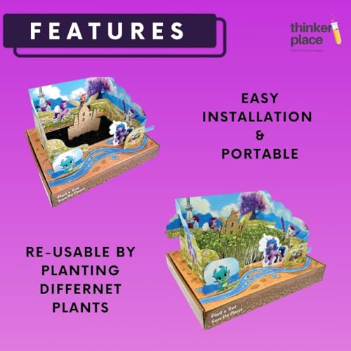 Image of My Little Pony Garden - Sprinkler Irrigation Kit | Build, Learn & Play | STEM Toy for Kids Age 5+ | Irrigation Learning Kit with Movable My Little Pony Characters | Fun Educational Game