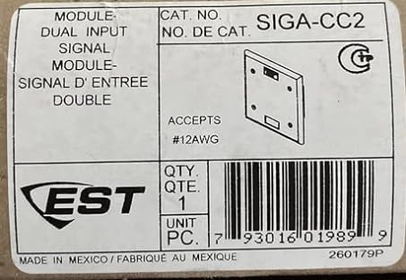 1PCS New EST SIGA-CC2 Module Dual Input Signal SIGA CC2