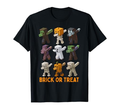ハロウィン マスタービルダー パンプキン キッズ 積み木 レンガ Tシャツ